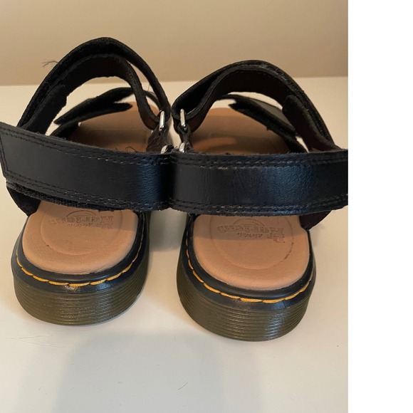 Dr. Martens Romi Sandal Womens Size 5 US Adjustable Black Leather Casual - Picture 6 of 7